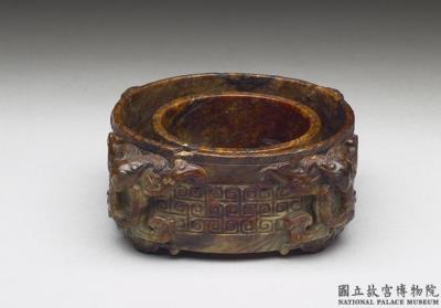 图片[2]-Jade circular water holder, Late Ming to Qing dynasty-China Archive